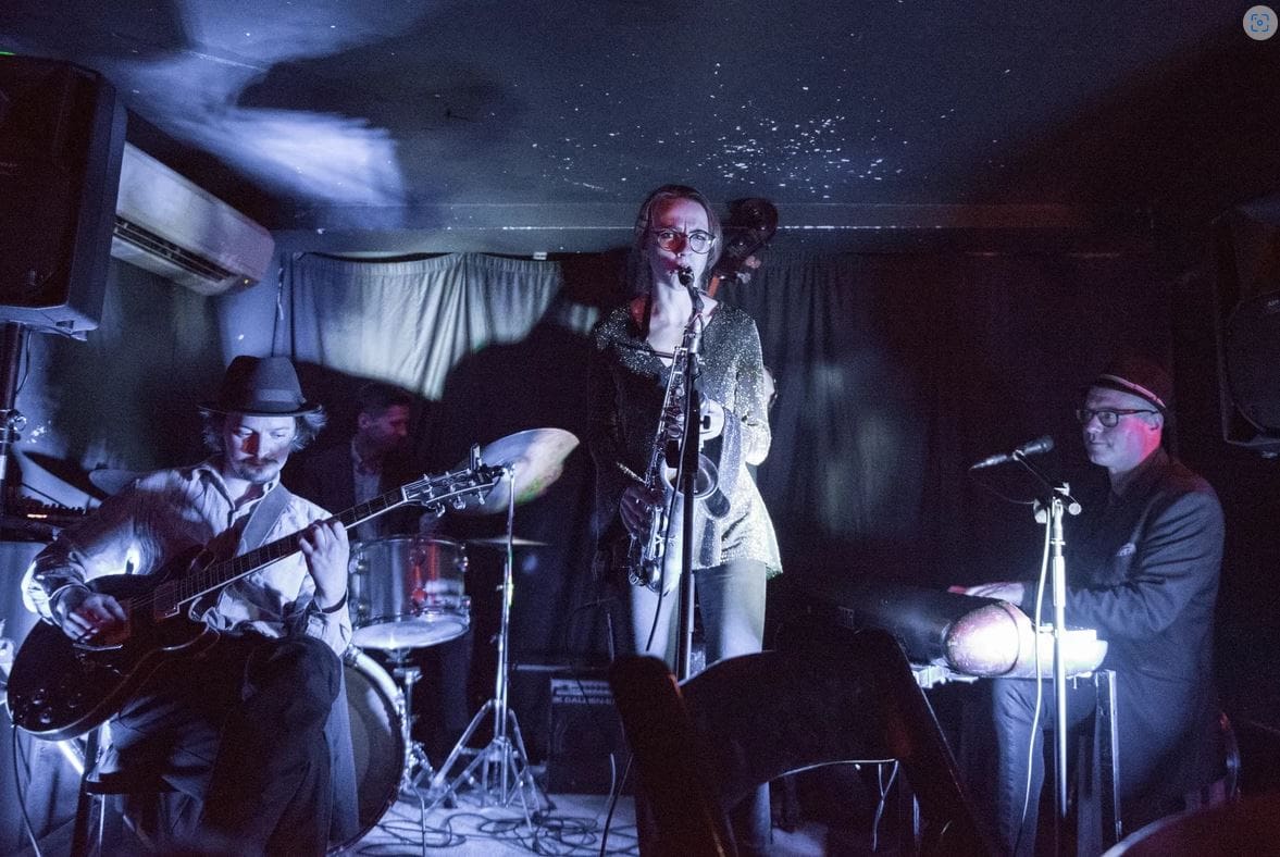TJ Johnson and his band