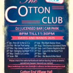 Cotton Club Bedford 2025