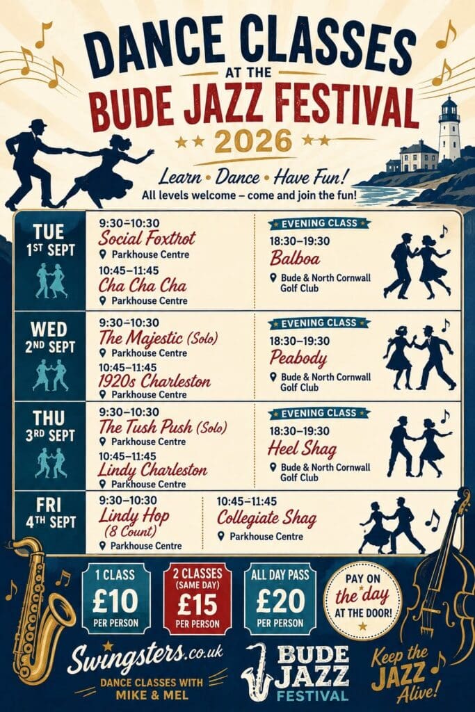 Bude Jazz Festival Dance Classes